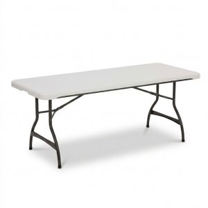Rectangle Table 6FT rental,event planning, party supplies, equipment rental, celebration, party rentals near me, professional setup